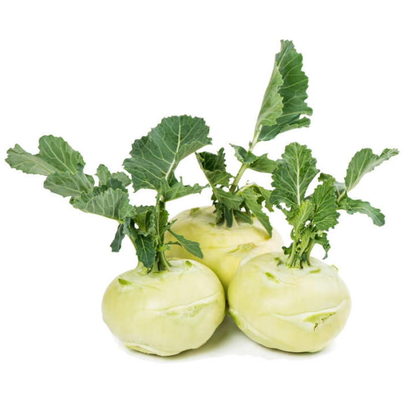 Koolrabi. Prijs per stuk 
