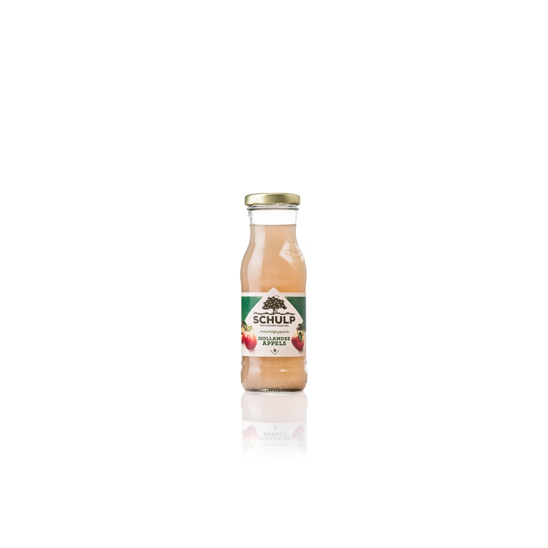 Schulp, Appelsap 100 % Sap. Fles 0,20 liter