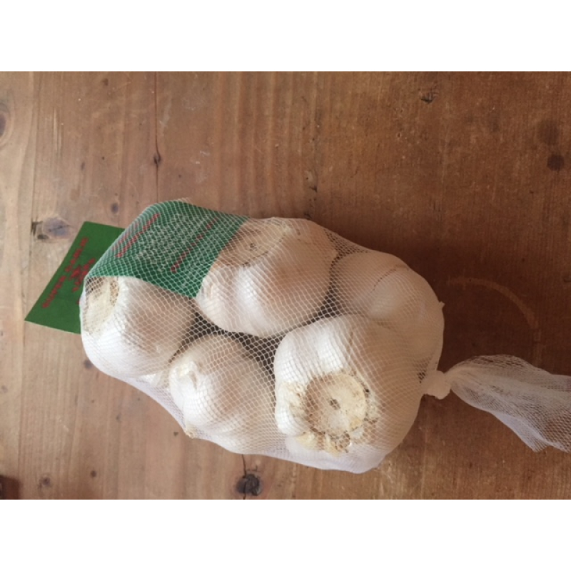 Knoflook. Prijs per Net circa 100 Gram