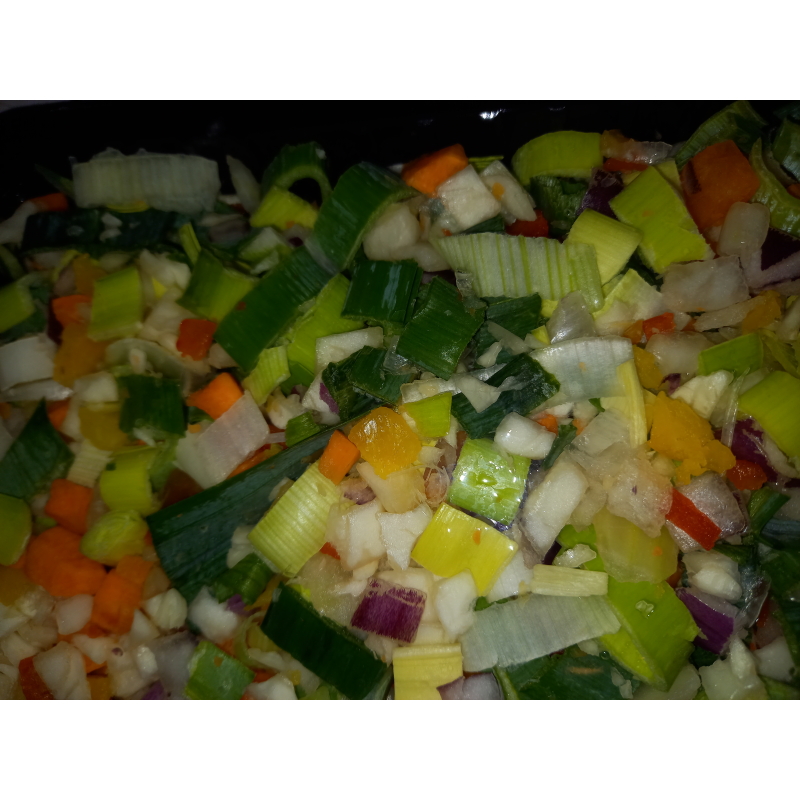 Macaroni Groente. Prijs per pakket 400 Gram