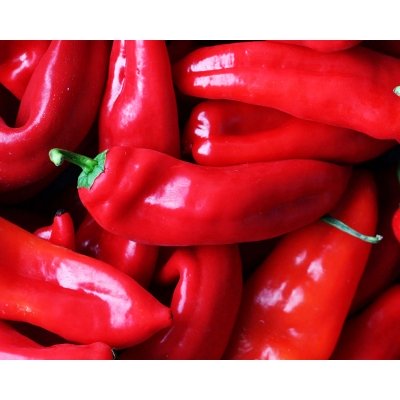 Rode Punt Paprika. Prijs per 500 Gram